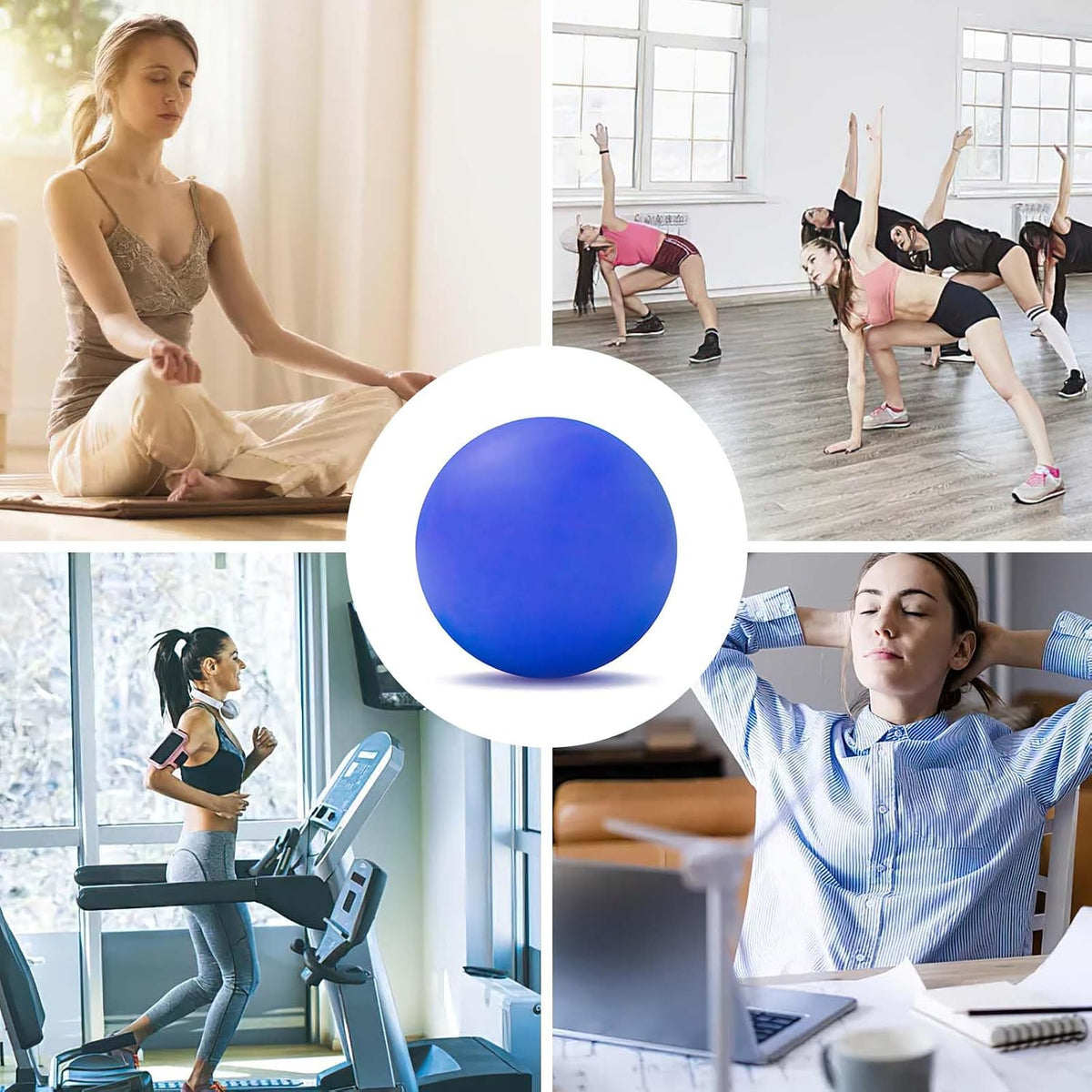 Massage Lacrosse Ball Therapy for Sore Muscles Myofascial Release