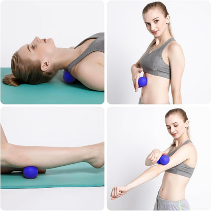 Massage Lacrosse Ball Therapy for Sore Muscles Myofascial Release