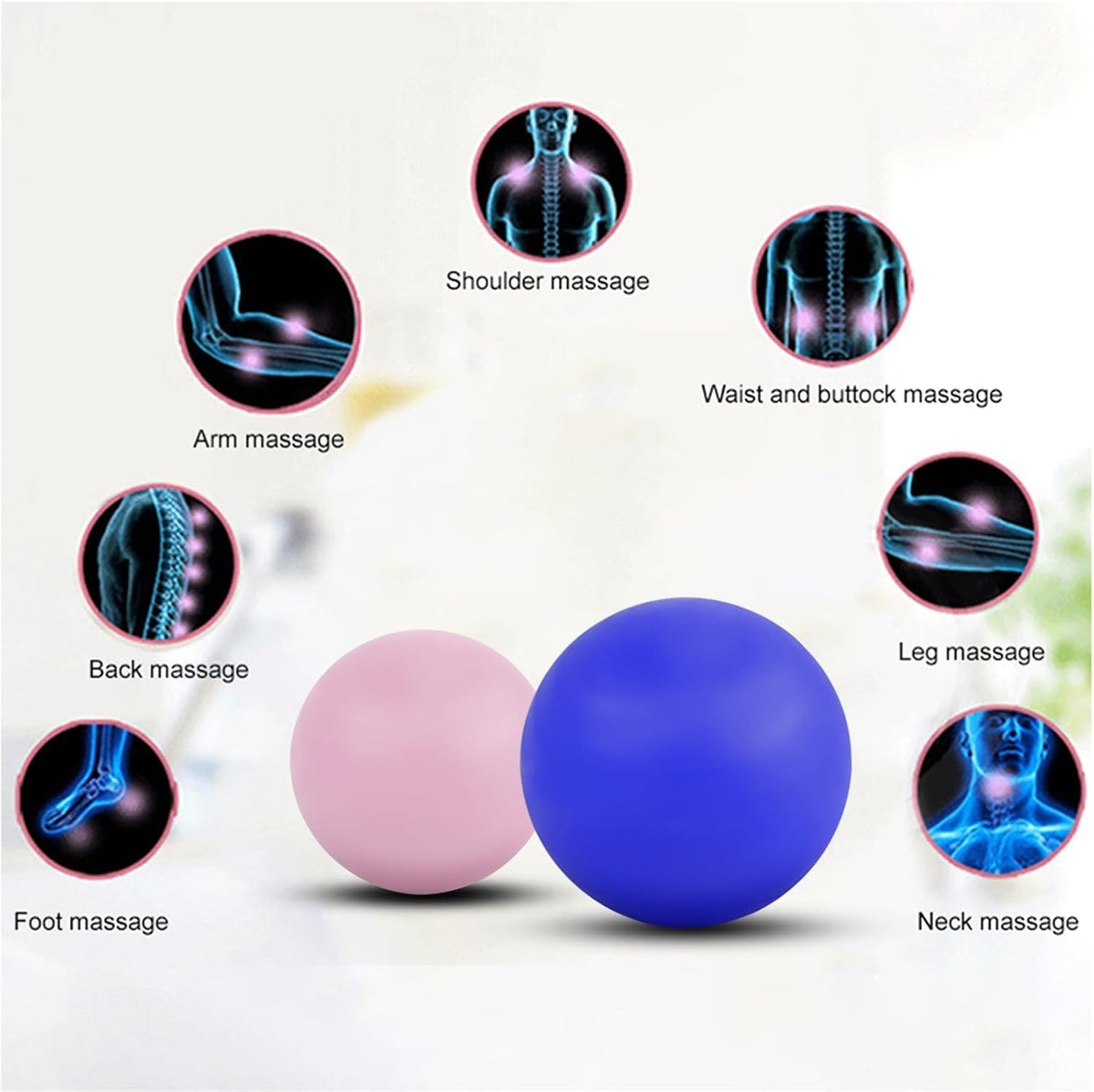 Massage Lacrosse Ball Therapy for Sore Muscles Myofascial Release