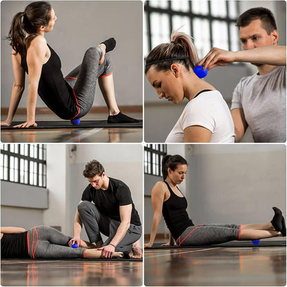 Massage Lacrosse Ball Therapy for Sore Muscles Myofascial Release