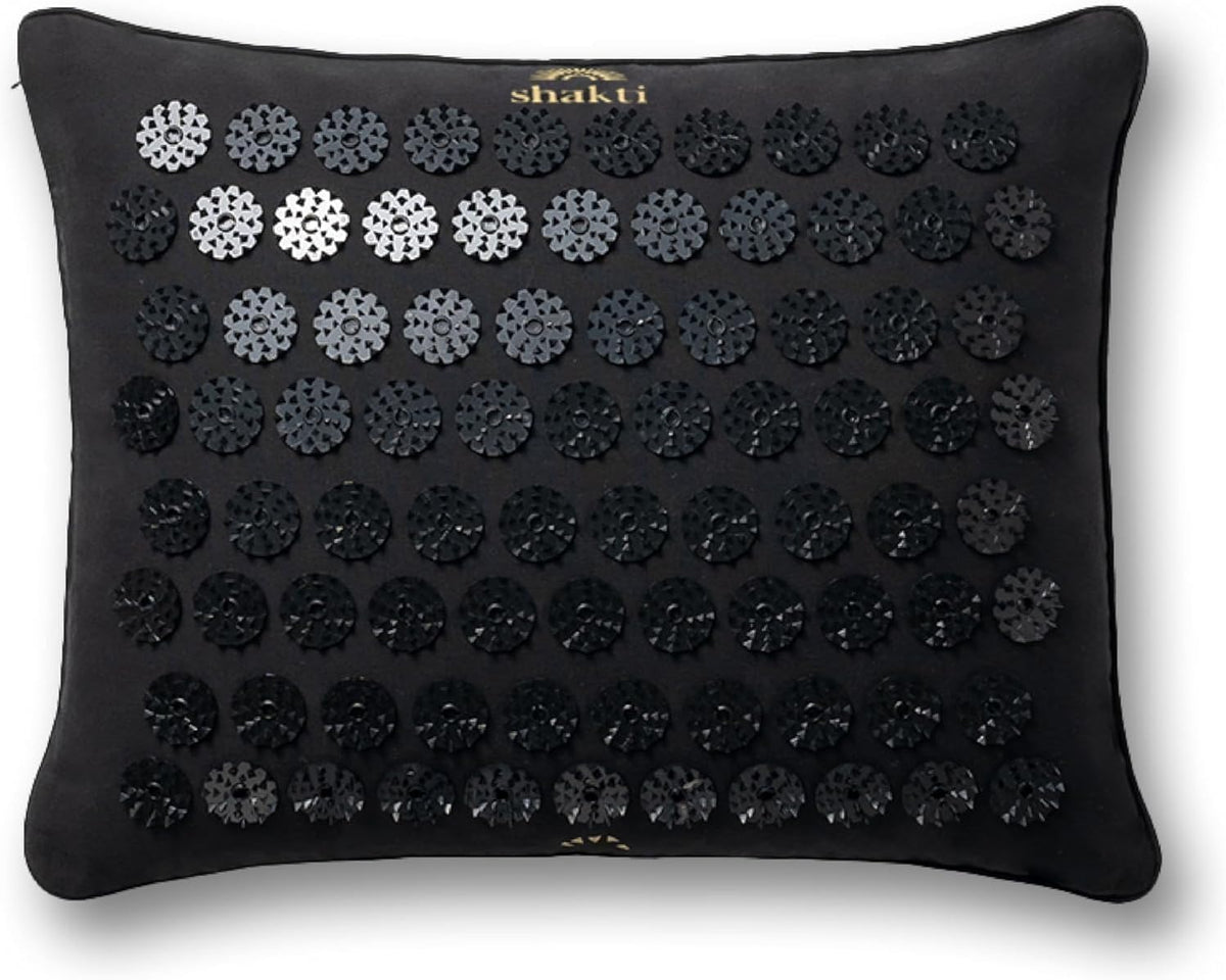 Acupressure Pillow, Neck & Shoulder Relief, Premium Level 1 Black