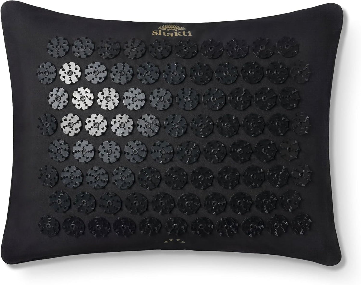 Acupressure Pillow, Neck & Shoulder Relief, Premium Level 1 Black