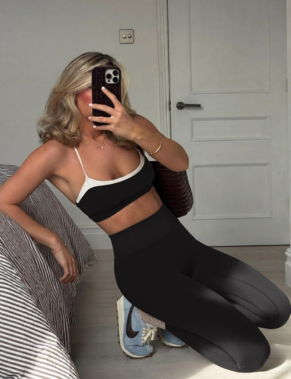 Yoga Leggings for Women, Women's Butt Lifting Workout Leggings, Tummy Control Ruched Athletic Pants
