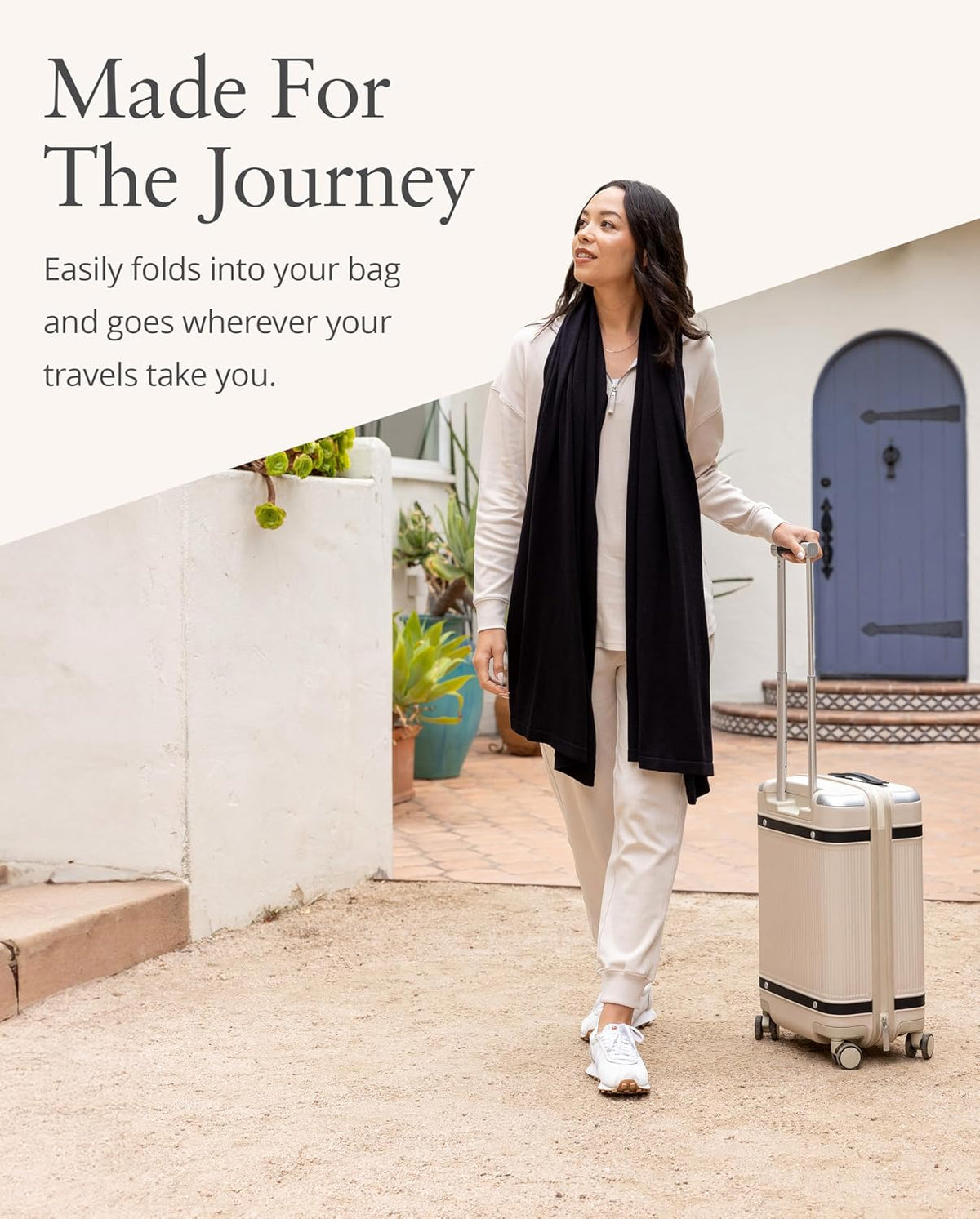 zestt Dreamsoft Travel Scarf, Wrap and Shawl for Women, Organic Cotton