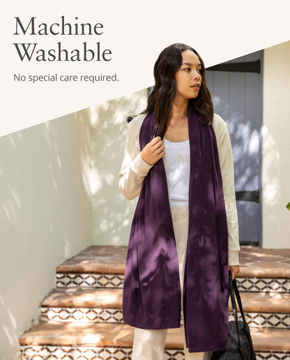 zestt Dreamsoft Travel Scarf, Wrap and Shawl for Women, Organic Cotton