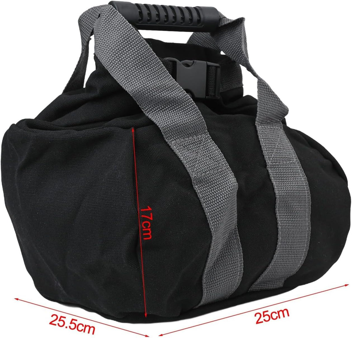 Adjustable Canvas Kettlebell Sandbag with Ergonomic Handle,for Fitness Strength Training Yoga Home Gym Workouts Supports 0-35 lb