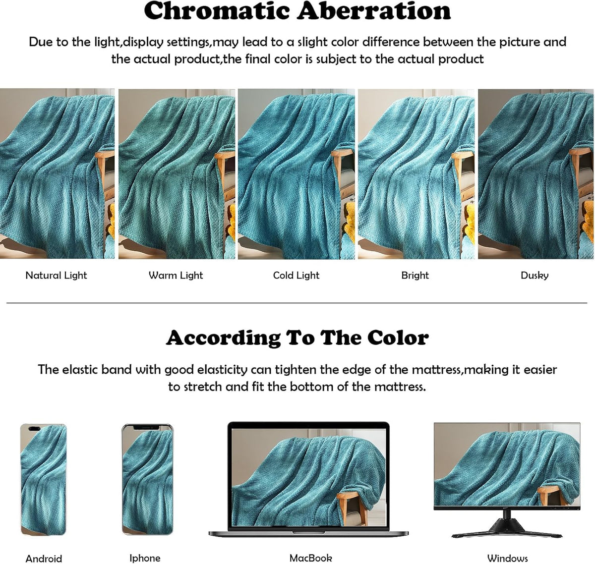 Fleece Leaves Pattern Throw Blanket, Light Purple, 50"x60" | Super Soft Throw Blanket, Lightweight Cozy Bed Sofa Blanket, Premium Silky Flannel Fleece, Travel Blanket for All Season Use - Colors B