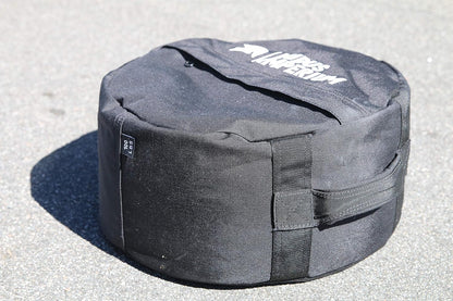 Round Fitness Sandbag 150/100/50 LB with Two Handles - Heavy Duty Workout Sandbags for Training, Fitness, Cross-Training & Exercise, Workouts, Sandbag Weights