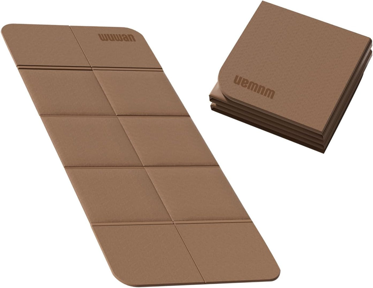 Foldable Yoga Mat 75"x31"x0.24" Portable Exercise Mat