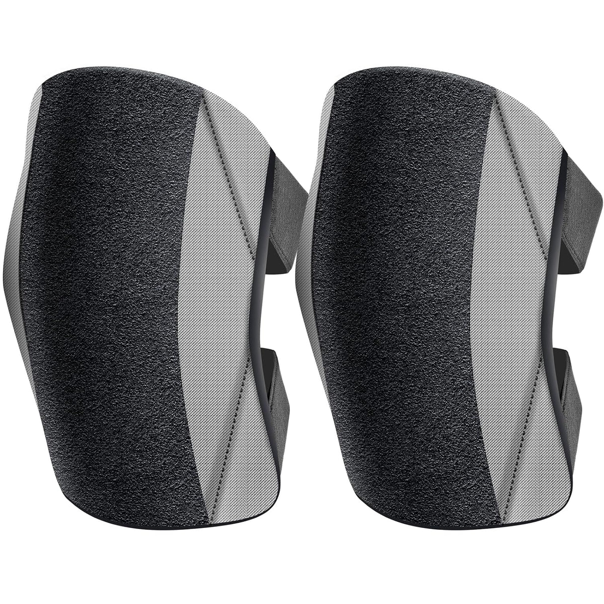 Garden Knee Pads for Men and Women, Lightweight Waterproof KneePads for Gardening, Anti Slip Leather Foam Padding Kneeling Pads for Flooring and Carpet Cleaning, House work, Gardening Maintain, Knee Protector,Gray