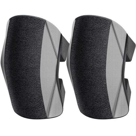Garden Knee Pads for Men and Women, Lightweight Waterproof KneePads for Gardening, Anti Slip Leather Foam Padding Kneeling Pads for Flooring and Carpet Cleaning, House work, Gardening Maintain, Knee Protector,Gray
