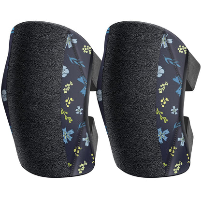 Garden Knee Pads for Men and Women, Lightweight Waterproof KneePads for Gardening, Anti Slip Leather Foam Padding Kneeling Pads for Flooring and Carpet Cleaning, House work, Gardening Maintain, Knee Protector,Gray