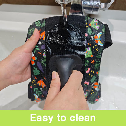 Garden Knee Pads for Men and Women, Lightweight Waterproof KneePads for Gardening, Anti Slip Leather Foam Padding Kneeling Pads for Flooring and Carpet Cleaning, House work, Gardening Maintain, Knee Protector,Gray