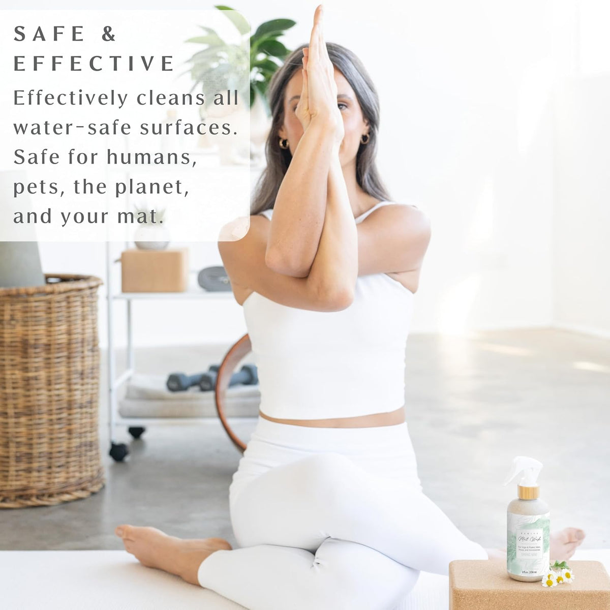 Organic Yoga Mat Cleaner Spray Made in the USA