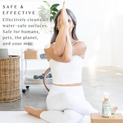 Organic Yoga Mat Cleaner Spray Made in the USA