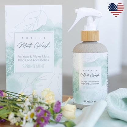 Organic Yoga Mat Cleaner Spray Made in the USA