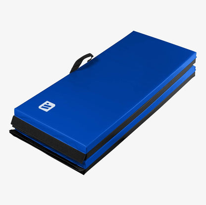 4 ft x 6 ft x 2 - Personal Fitness & Exercise Mat for Home Workout - Lightweight and Folds for Carrying – All Purpose Gym Mat – Thick Mat for Yoga, Pilates, Stretches, Floor Exercises