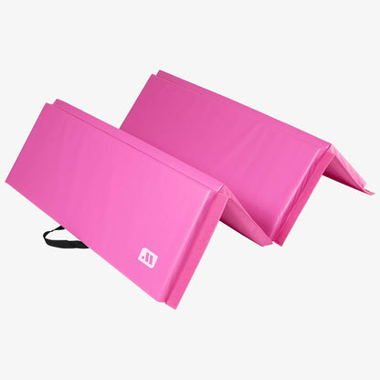 4 ft x 6 ft x 2 - Personal Fitness & Exercise Mat for Home Workout - Lightweight and Folds for Carrying – All Purpose Gym Mat – Thick Mat for Yoga, Pilates, Stretches, Floor Exercises