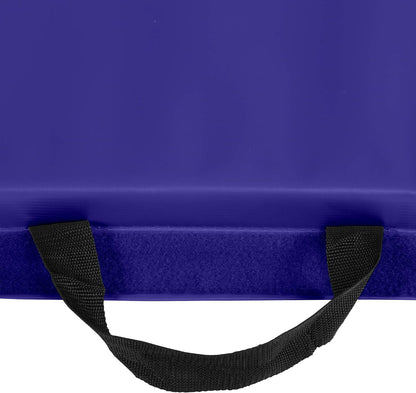 4 ft x 6 ft x 2 - Personal Fitness & Exercise Mat for Home Workout - Lightweight and Folds for Carrying – All Purpose Gym Mat – Thick Mat for Yoga, Pilates, Stretches, Floor Exercises