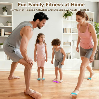 Premium Cork Balance Board for Foot Recovery & Mobility, Professional Foot Strengthening & Balance Training Kit for Plantar Fasciitis Relief, Physical Therapy & Stability