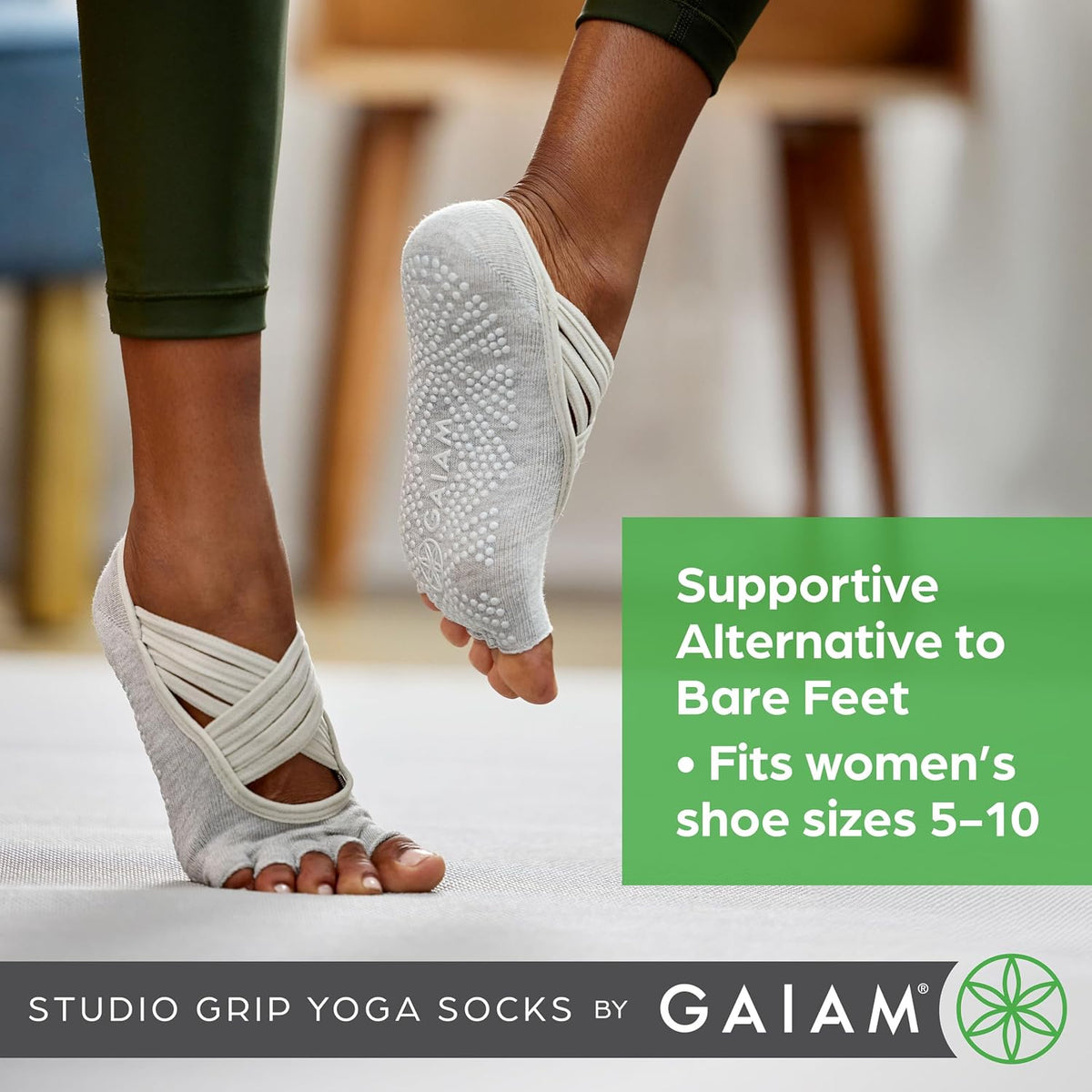 Grippy Studio Yoga Socks
