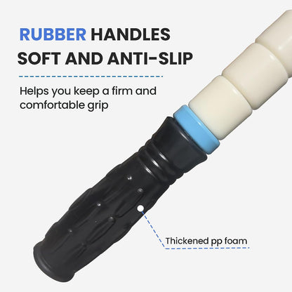 Muscle Roller Stick Massage Roller for Lymphatic Drainage, Cellulite Massager, Leg Massager for Circulation and Pain Relief, Deep Tissue & Trigger Point Massage