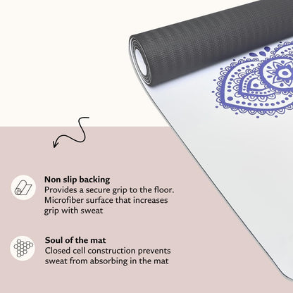 TPE Yoga Mat (72 inch x 24 inch x 6mm Thick)