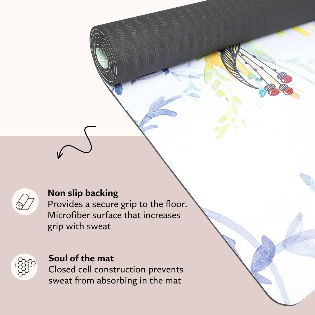 TPE Yoga Mat (72 inch x 24 inch x 6mm Thick)