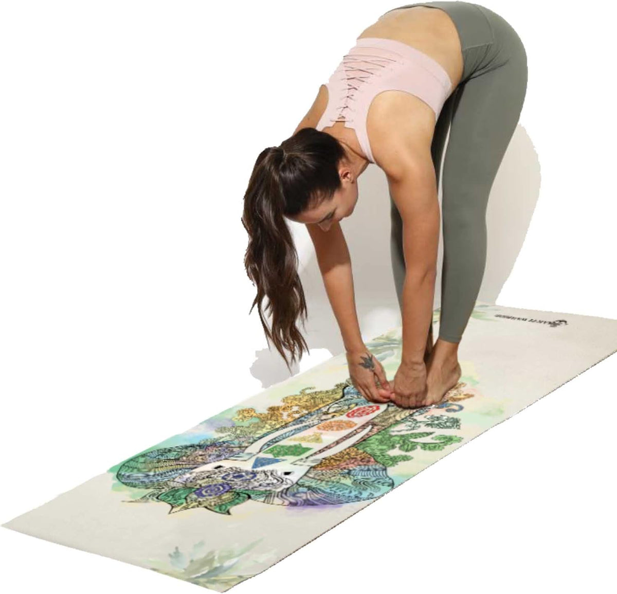 TPE Yoga Mat (72 inch x 24 inch x 6mm Thick)