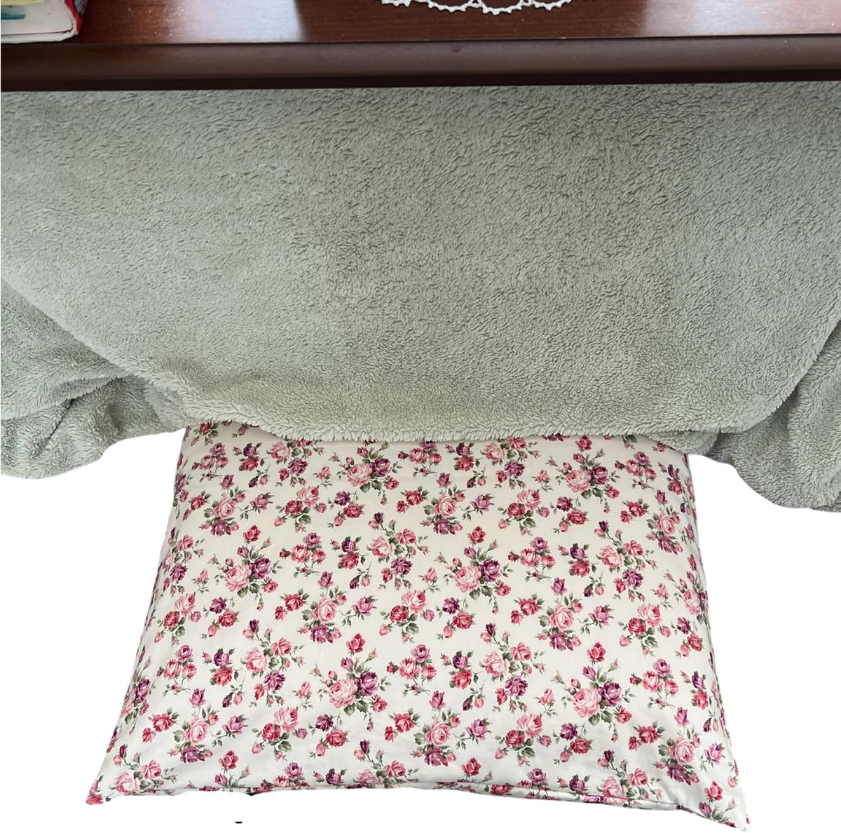 Zabuton Floor Pillow with Removable Cover - Traditional Japanese Decor | 90% Cotton, 10% Polyester Filling, Fluffy Floor Cushion for Couch, Living Room Seating or Meditation