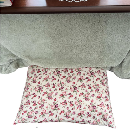Zabuton Floor Pillow with Removable Cover - Traditional Japanese Decor | 90% Cotton, 10% Polyester Filling, Fluffy Floor Cushion for Couch, Living Room Seating or Meditation
