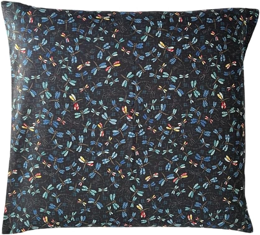 Zabuton Floor Pillow with Removable Cover - Traditional Japanese Decor | 90% Cotton, 10% Polyester Filling, Fluffy Floor Cushion for Couch, Living Room Seating or Meditation