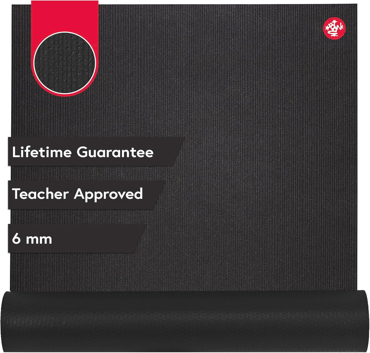PRO Yoga Mat - 6mm | Lifetime Durability | Hygienic Construction | Premium Studio Quality | Teacher Approved