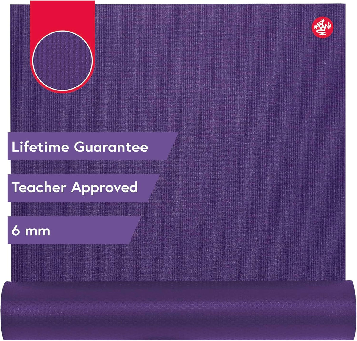 PRO Yoga Mat - 6mm | Lifetime Durability | Hygienic Construction | Premium Studio Quality | Teacher Approved