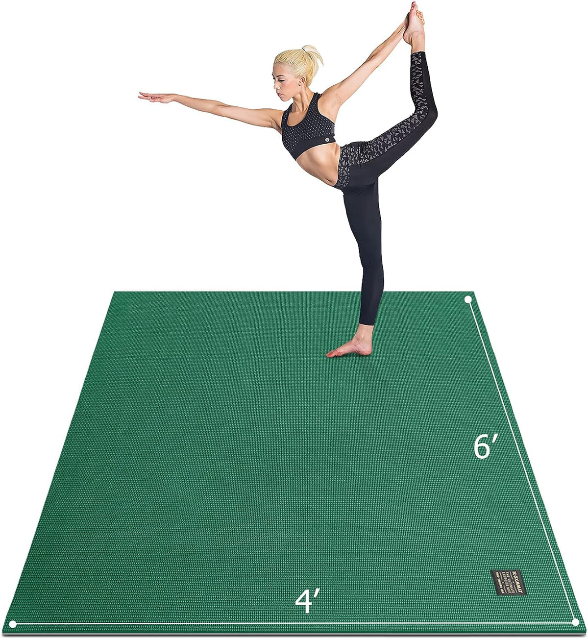 Large Yoga Mat 6'x4'/6'x6'(7mm) & 7'x5'(9mm)