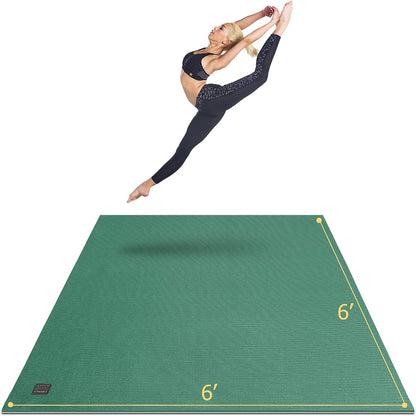Large Yoga Mat 6'x4'/6'x6'(7mm) & 7'x5'(9mm)