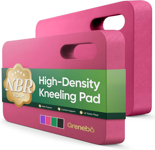 1-Pack Kneeling Pads, Extra Thick, 17.3 x 11 x 1.6 in, Pink