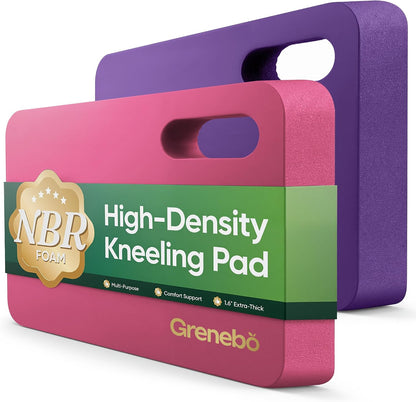 1-Pack Kneeling Pads, Extra Thick, 17.3 x 11 x 1.6 in, Pink