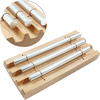 Meditation Chimes, Seven Tone Hand Chimes Instrument, 1 Set
