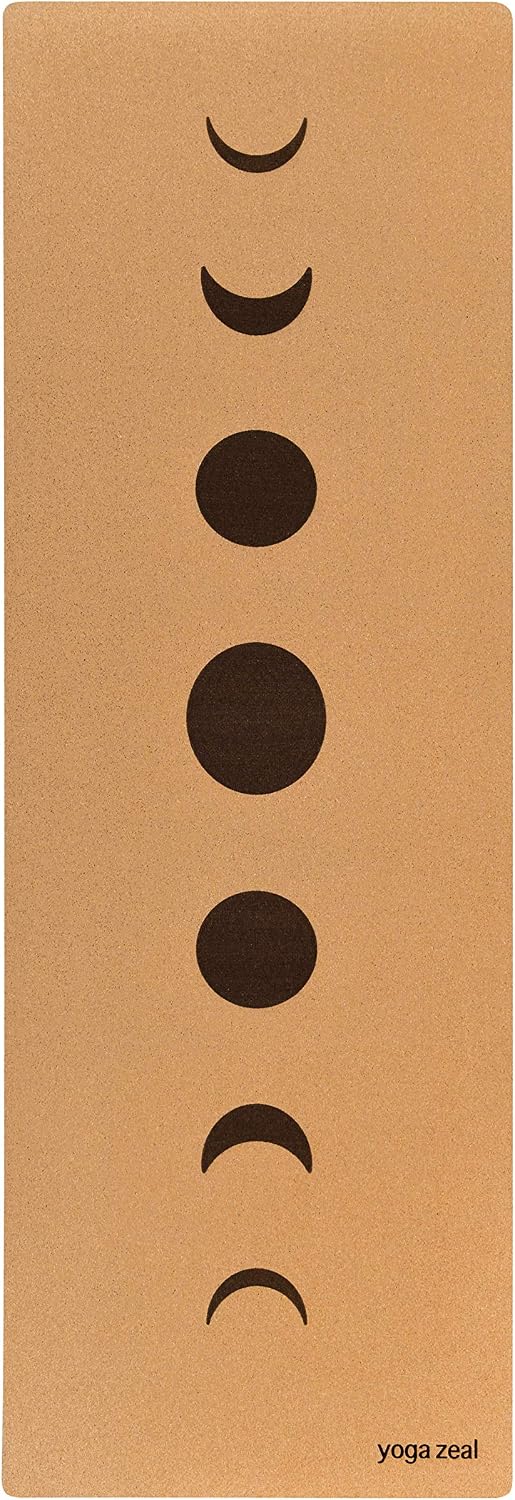 Yoga Mats - Luxuriously Soft, Thick, Non-Slip, Hot Yoga Mat. Eco Printed. Designed to grip better with a sweaty yoga practice!