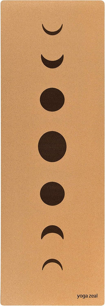 Yoga Mats - Luxuriously Soft, Thick, Non-Slip, Hot Yoga Mat. Eco Printed. Designed to grip better with a sweaty yoga practice!