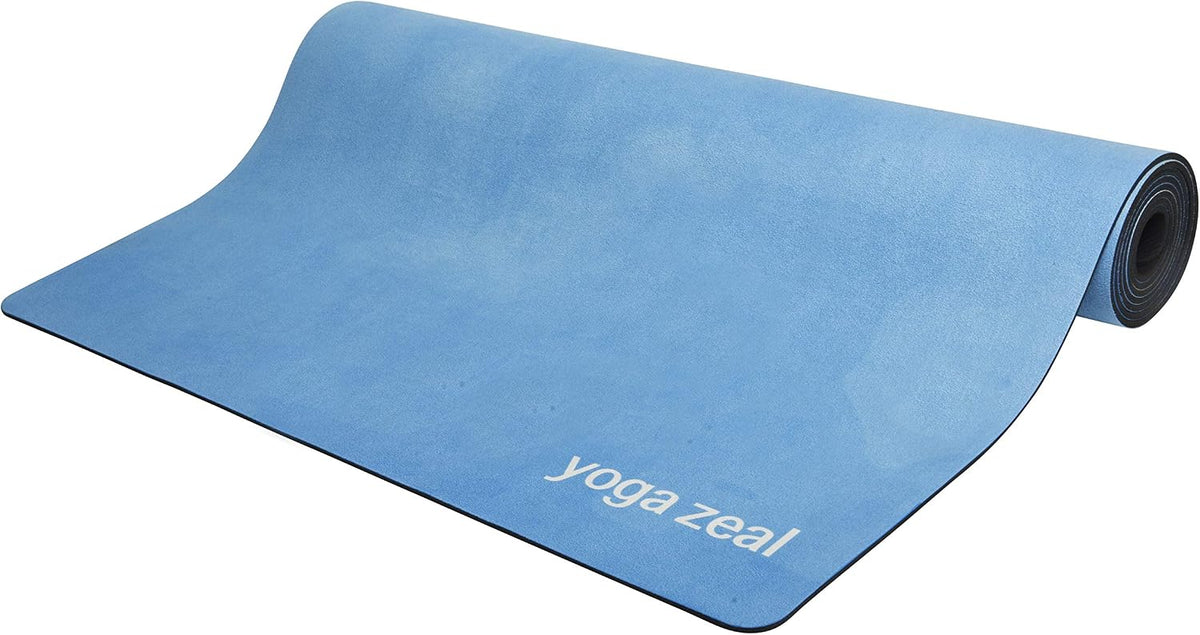 Yoga Mats - Luxuriously Soft, Thick, Non-Slip, Hot Yoga Mat. Eco Printed. Designed to grip better with a sweaty yoga practice!