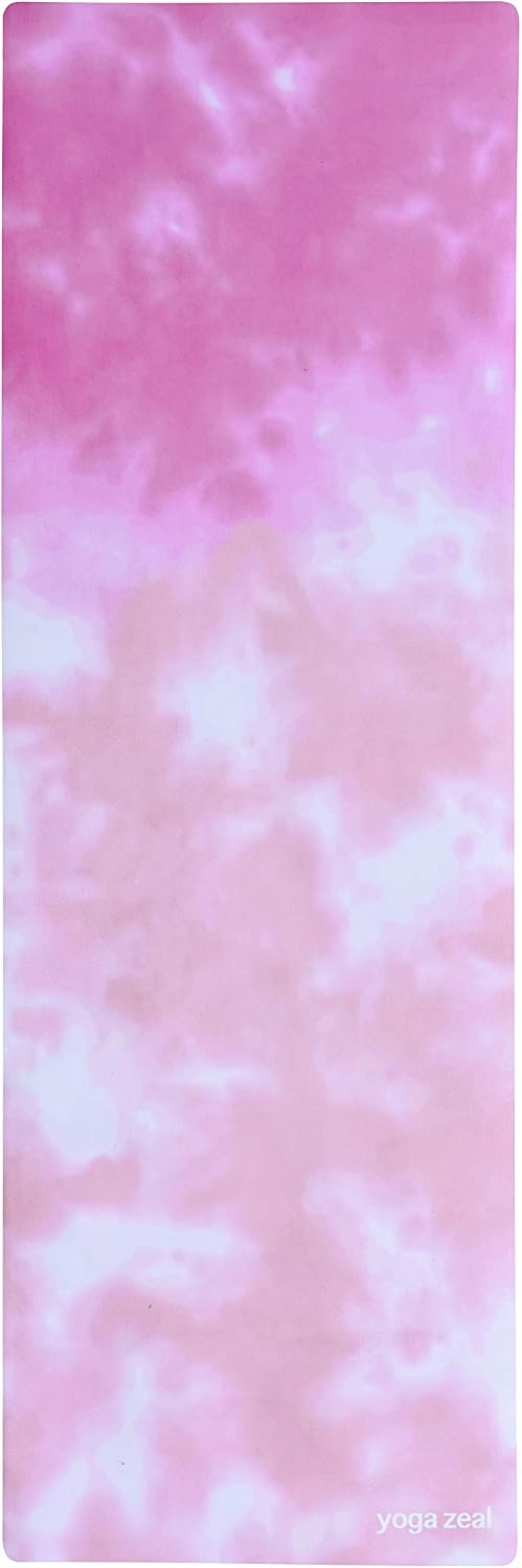 Yoga Mats - Luxuriously Soft, Thick, Non-Slip, Hot Yoga Mat. Eco Printed. Designed to grip better with a sweaty yoga practice!