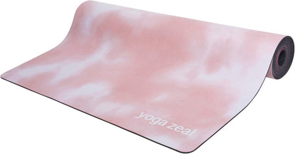 Yoga Mats - Luxuriously Soft, Thick, Non-Slip, Hot Yoga Mat. Eco Printed. Designed to grip better with a sweaty yoga practice!