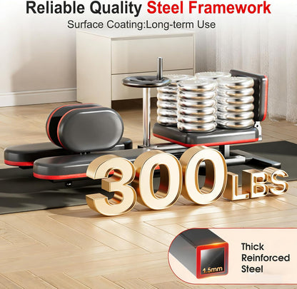 Leg Stretcher, 300LBS Stretcher Machine,210° Adjustable Split Machine