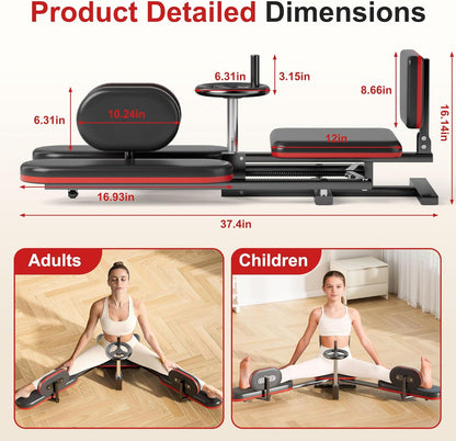 Leg Stretcher, 300LBS Stretcher Machine,210° Adjustable Split Machine