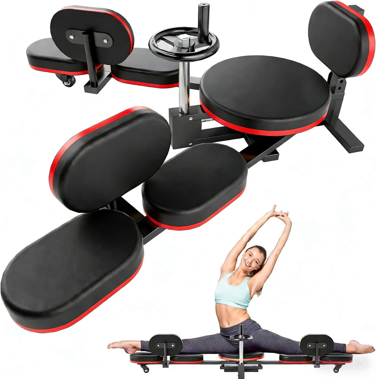 Leg Stretcher, 300LBS Stretcher Machine,210° Adjustable Split Machine