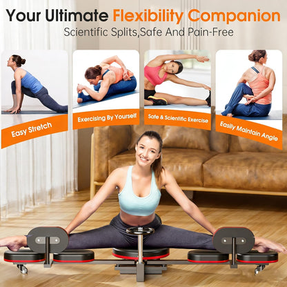 Leg Stretcher, 300LBS Stretcher Machine,210° Adjustable Split Machine