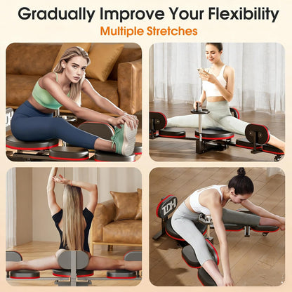 Leg Stretcher, 300LBS Stretcher Machine,210° Adjustable Split Machine