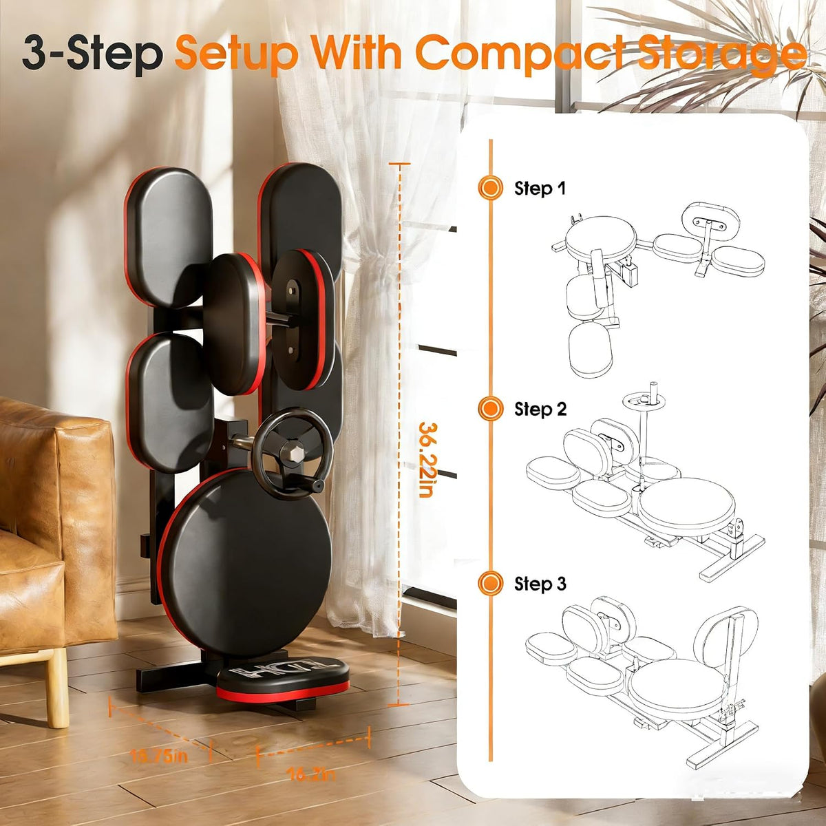 Leg Stretcher, 300LBS Stretcher Machine,210° Adjustable Split Machine